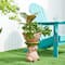 Glitzhome® 12.5" Pig Holding a Watermelon Decorative Garden Stool